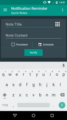 Notification Reminder android App screenshot 4